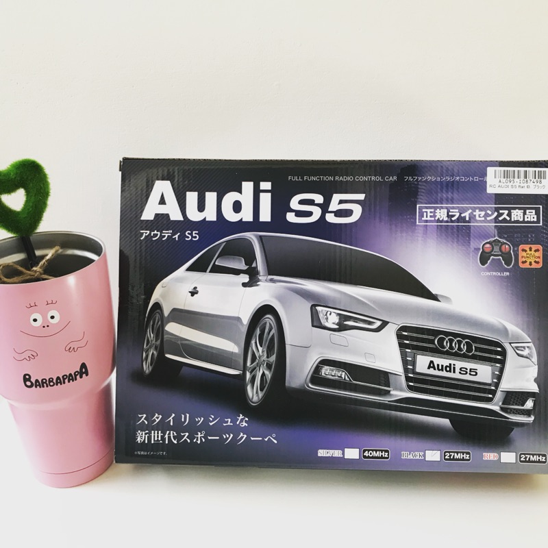 🇯🇵日本進口空運 全新正版 景品 限定 現貨【Audi S5】奧迪 無線遙控車 模型車 授權 代理 黑色 禮物 送禮