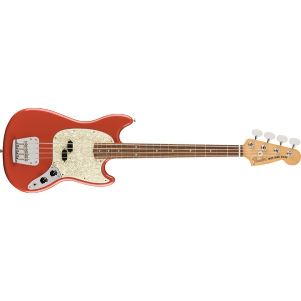 【現貨】Fender Mexico 電貝斯 Vintera 60's Mustang Bass 喜慶紅