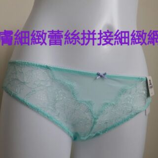 2色【華歌爾】B.temp'd 輕透蕾絲 性感透明網紗 低腰三角內褲 L 原價480 專櫃進口內褲