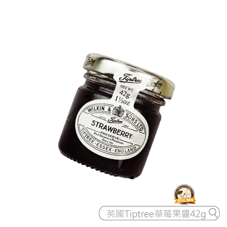 烘焙365＊英國Tiptree迷你草莓果醬42g/罐50745159