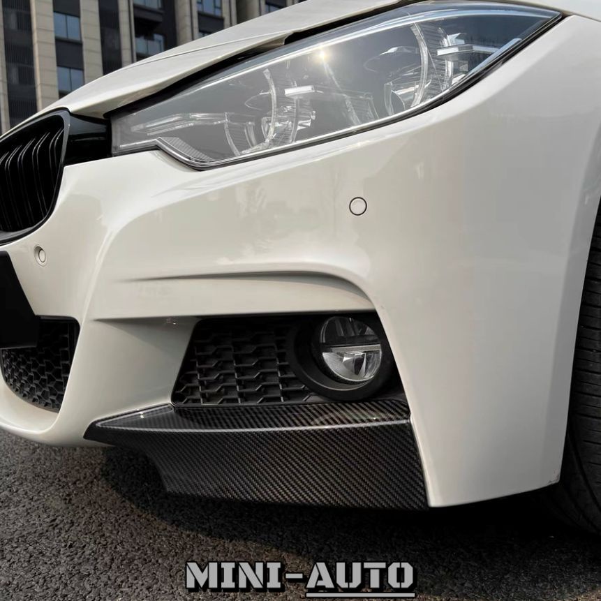 MINI-AUTO☑️ BMW 320i 328i MP樣式 乾式碳纖維 前定風翼 前下巴套件 改裝直上 F30 副廠