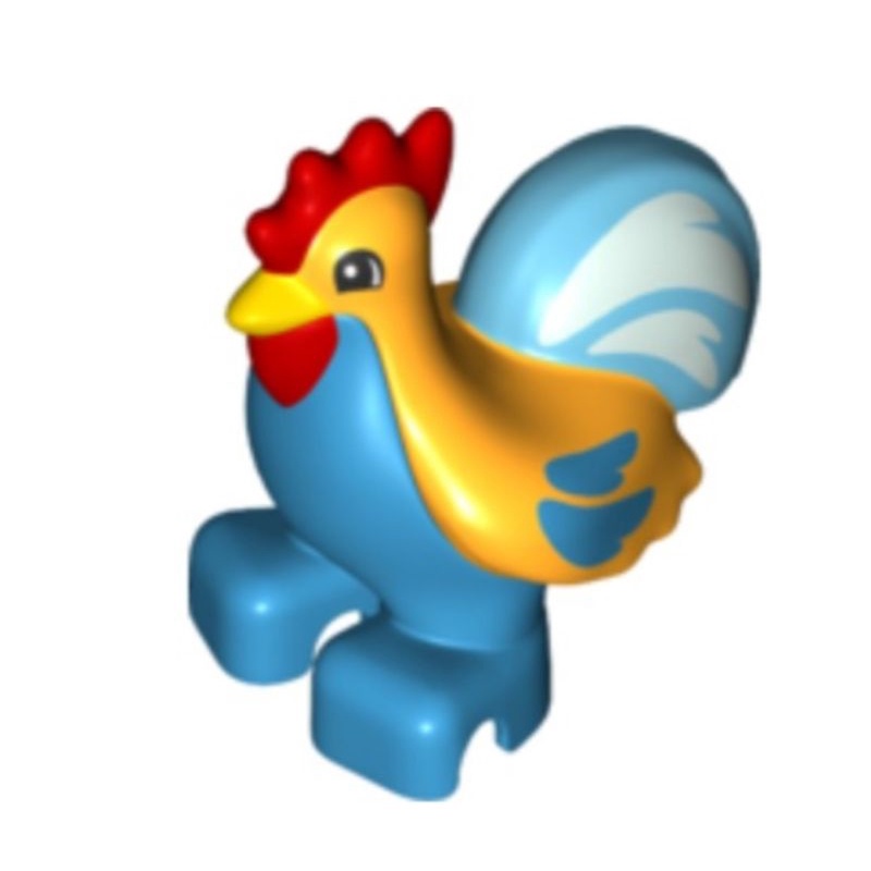 二拇弟 樂高 LEGO10952 DUPLO 得寶 動物 彩色公雞