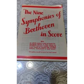 The Nine Symphonies of Beethoven in Score (B區)