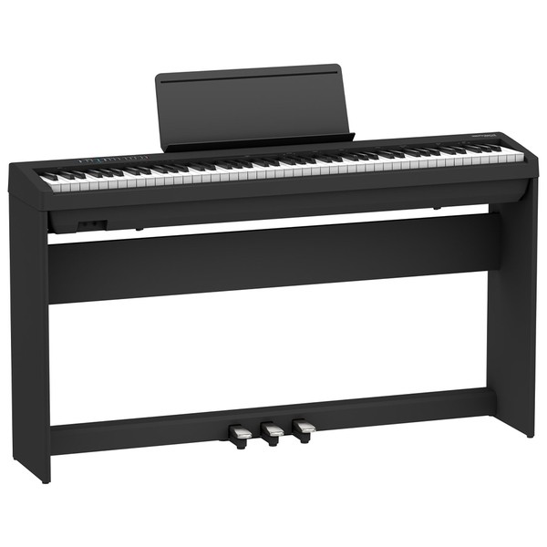 【每月到貨可預訂】Roland 電鋼琴 FP-30X 數位鋼琴 88鍵 含腳架組+三踏板 黑色 FP30X 台中安裝運送