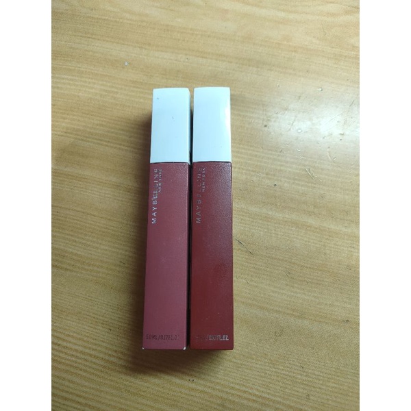 Maybelline 超持久霧感液態唇膏 唇釉 #225 #117