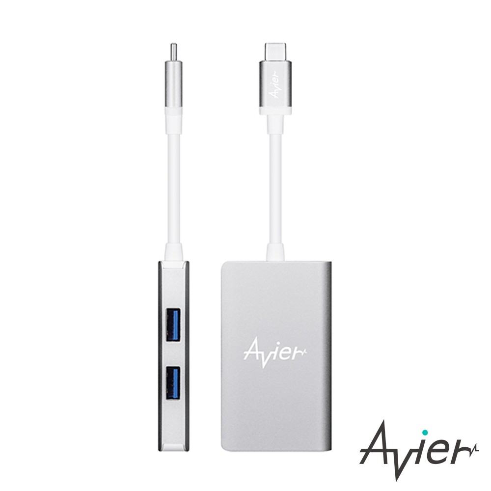 Avier Type C To USB3.0+PD 轉接器 現貨 廠商直送