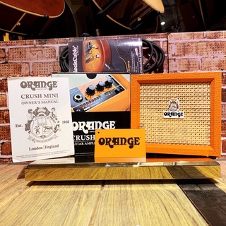 隔日配免運 好禮二選一 英國 ORANGE Crush MINI 3瓦 音箱 電 吉他 貝斯 小音箱 裝電池 調音器