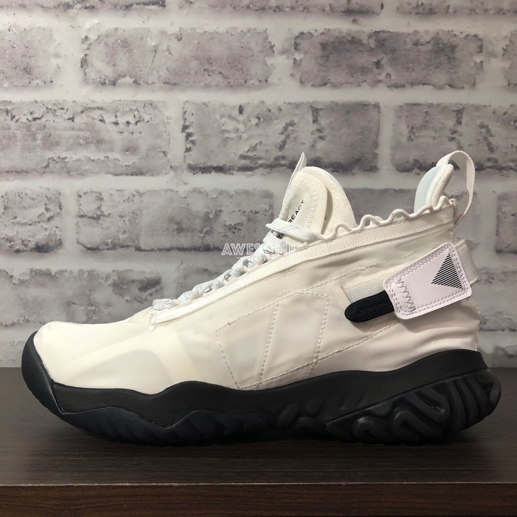 [歐鉉]NIKE JORDAN PROTO-REACT 白色 魔鬼氈 休閒鞋 男鞋 BV1654-100