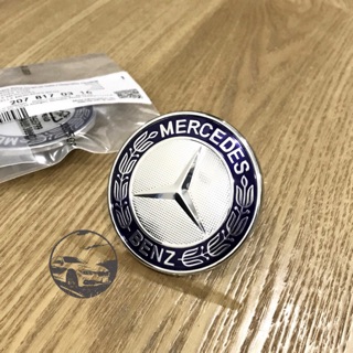 Benz 賓士 glc gle slk ML 深藍色 平標 原廠款 引擎蓋 logo標 高品質