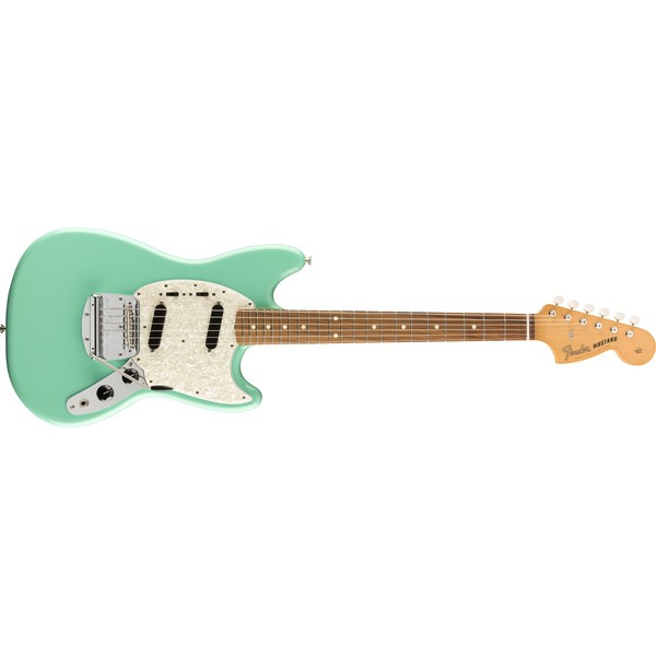 【預訂】Fender Mexico 電吉他 Vintera 60's Mustang 海洋綠