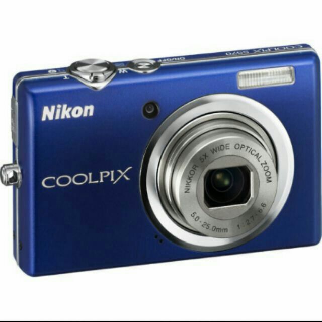 Nikon CoolPix S570 美顏微笑廣角數位相機(二手) 免運費!!
