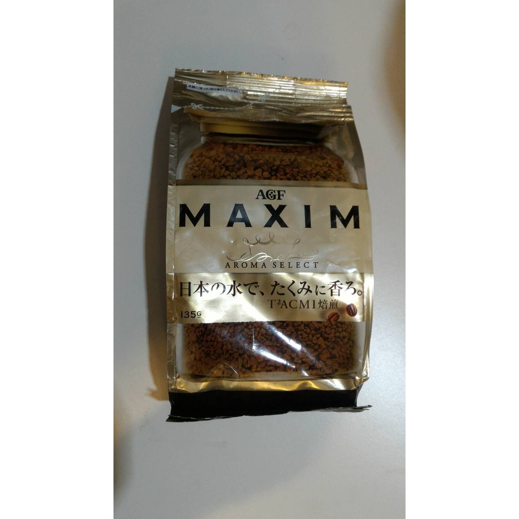 日本帶回 Maxim 即溶咖啡 135g 補充包 [for vivian_kao]