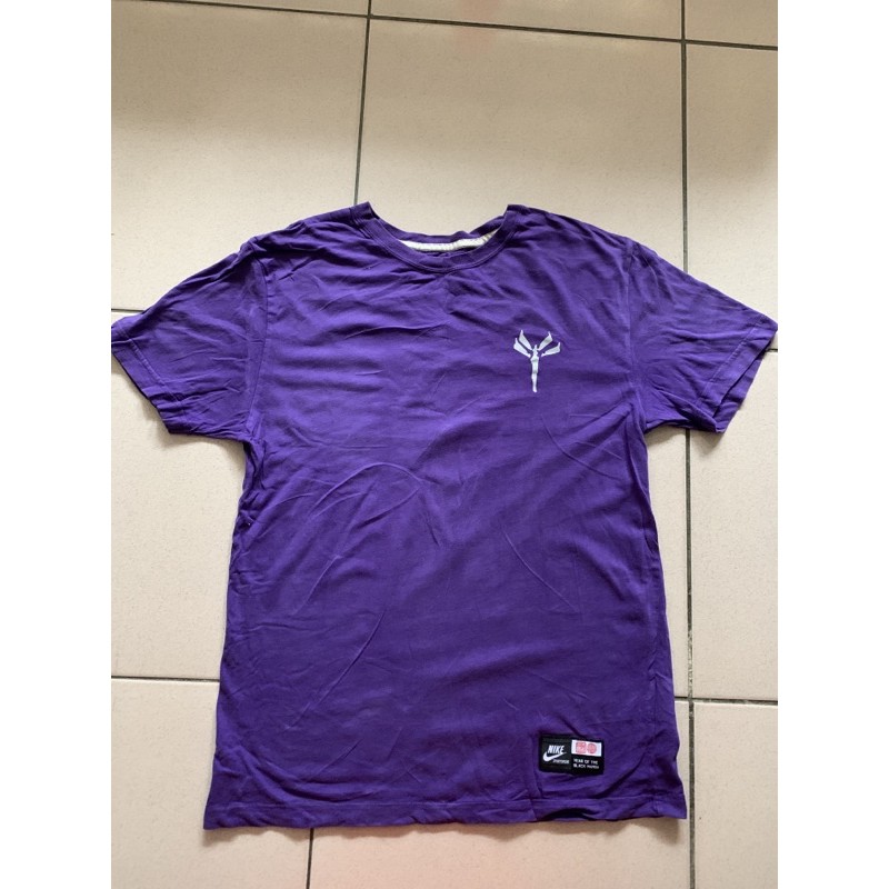 二手 正版Nike 紫色Kobe 中國風logo 短袖