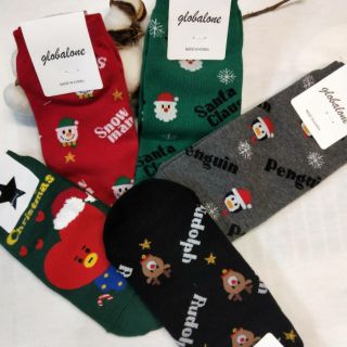 韓國原裝聖誕節款短襪 多款可選