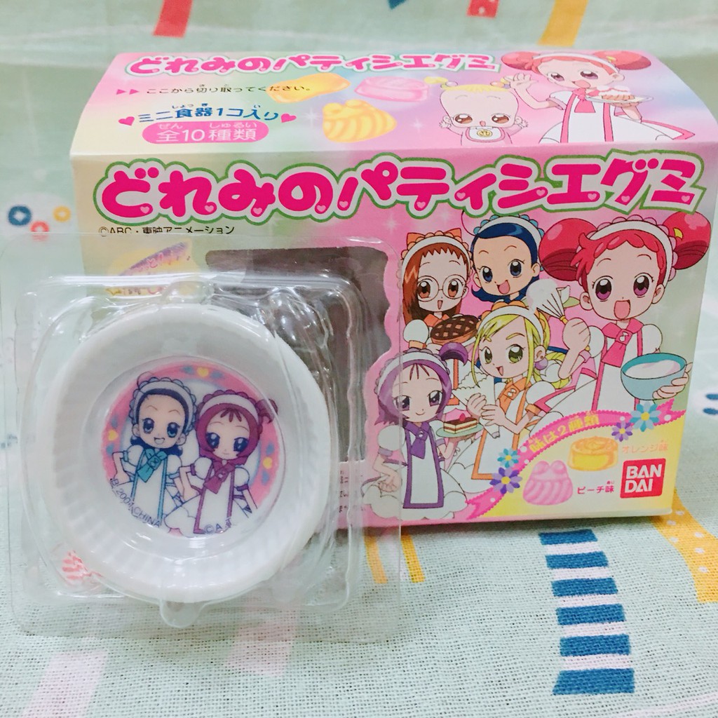 (現貨)小魔女doremi 絕版2001年小愛/音符 魔女見習生 小麻煩魔女 迷你盤子食玩