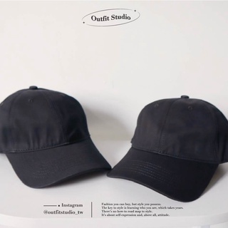 【Outfit Studio】韓國製人人必備素黑 老帽