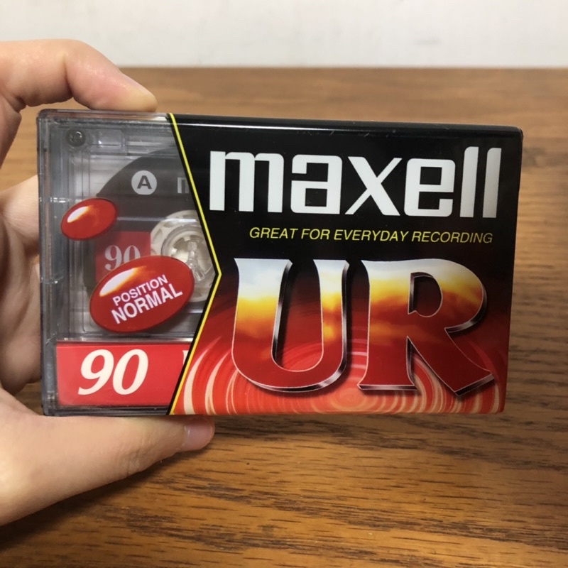 maxell 空白錄音帶 90分鐘 可單買