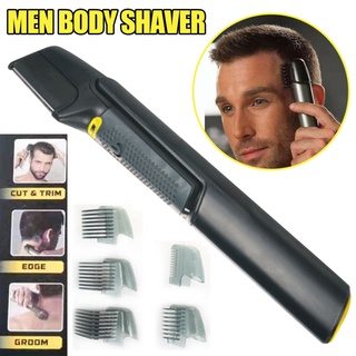 5 合 1男士電動剃毛器刮鬍刀多功能迷你脫毛儀便攜式全身可用刮毛器美容師家用理髮器