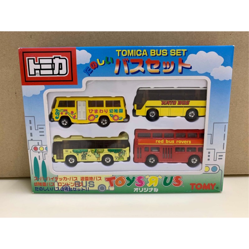 ［現貨］Tomica Tomy 紅標 玩具反斗城 巴士 套組 盒組