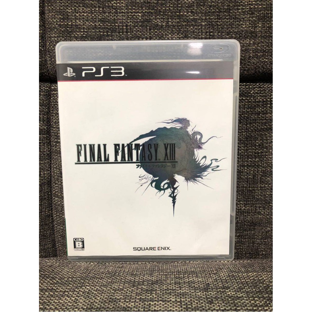 Ps3 Final Fantasy Xiii 最终幻想13 太空戰士13 日版 蝦皮購物