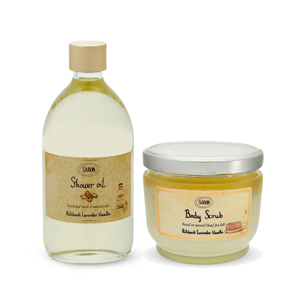 SABON 經典PLV沐浴組（磨砂膏 600g + 沐浴油 500ml） SP嚴選家