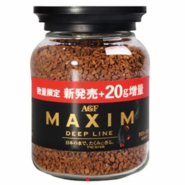 日本AGF濃郁深煎咖啡100G/瓶