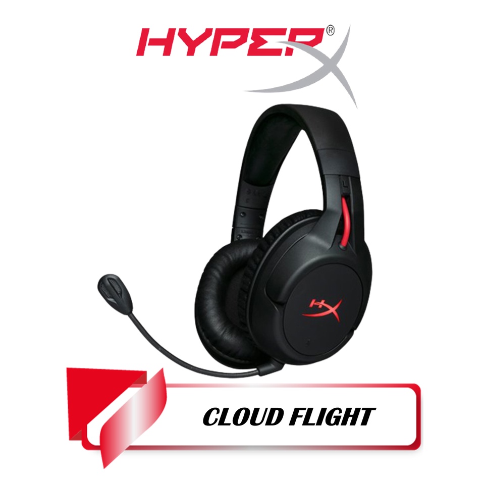 【TN STAR】HyperX Cloud Flight 無線電競耳機/長效電力/沉浸式音效/可調頭帶/旋轉耳罩