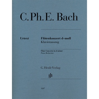 【599免運費】亨樂管樂HN1207-C.Ph.E. Bach：Flute Concerto d minor