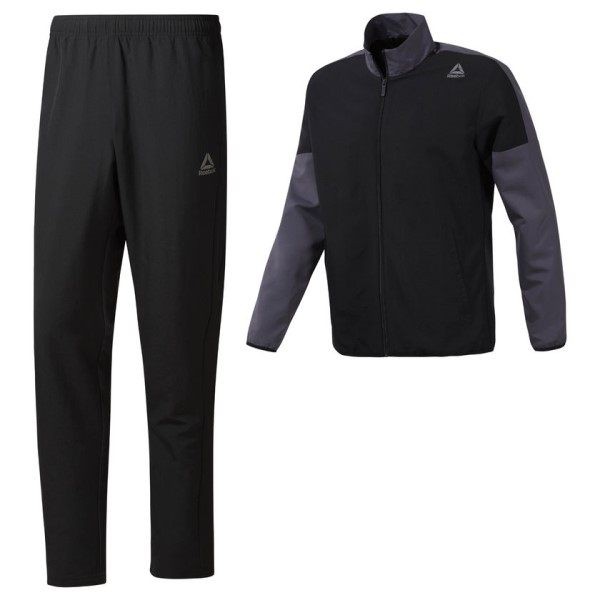 reebok woven track pants