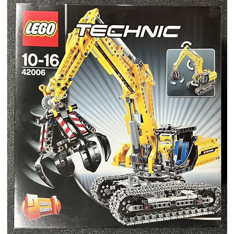 (清庫存換現金)正版 LEGO 42006 樂高 Technic 42006 Excavator 挖掘機 全新未拆品