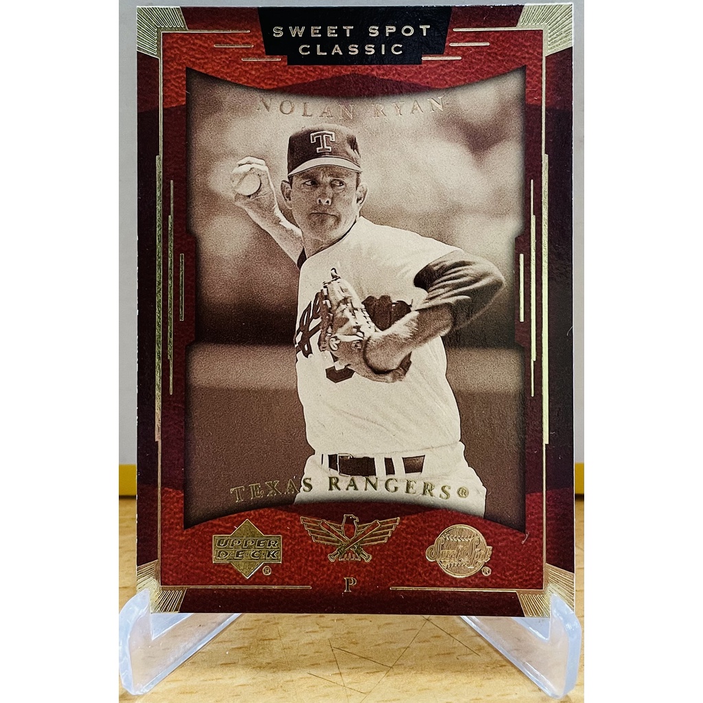 NOLAN RYAN 2004 UD SWEET SPOT CLASSIC #62 遊騎兵隊 德州特快車 名人堂 棒球卡