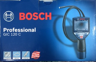☆傳奇工具☆ 德國 BOSCH 博世 GIC 120C 鋰電 雙電源 檢修攝像機 孔內/工程/管路/彩色大螢幕