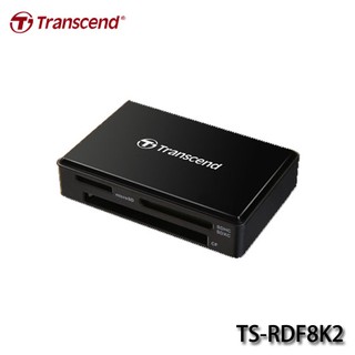 【3CTOWN】含稅 USB 3.1 新版本 創見 RDF8 多合一讀卡機 黑色 不能讀晶片卡