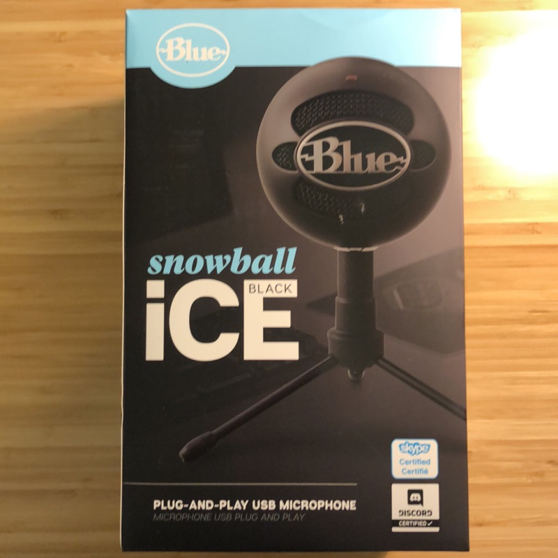 [二手] Blue snowball ice 麥克風 + 防噴罩 + 麥克風架