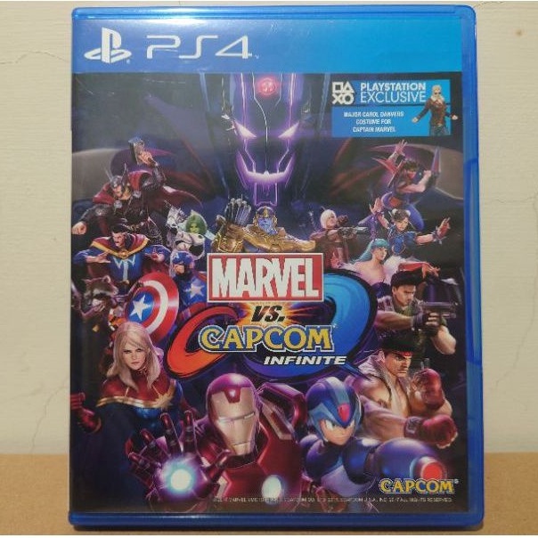 [附序號]PS4 漫威英雄大戰卡普空 無限 中文版 MARVEL VS.CAPCOM:INFINITE