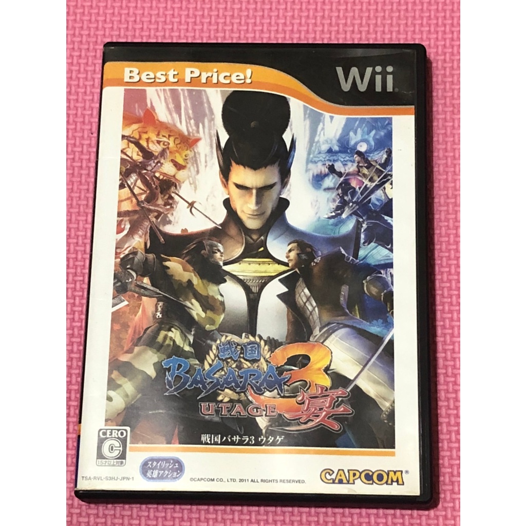Wii 戰國basara 3 宴 蝦皮購物