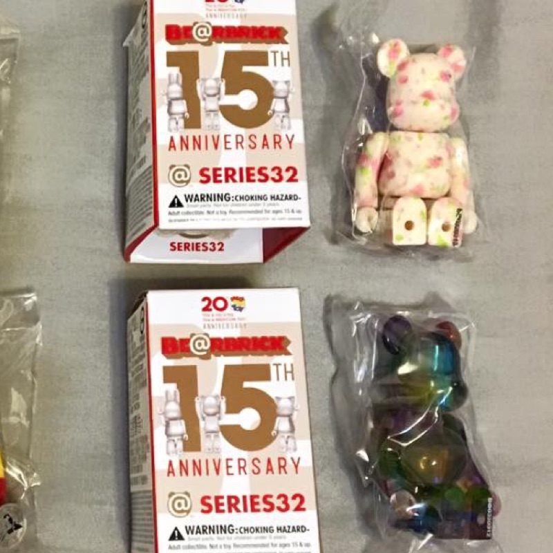 BE@RBRICK 32 花x1.果凍2