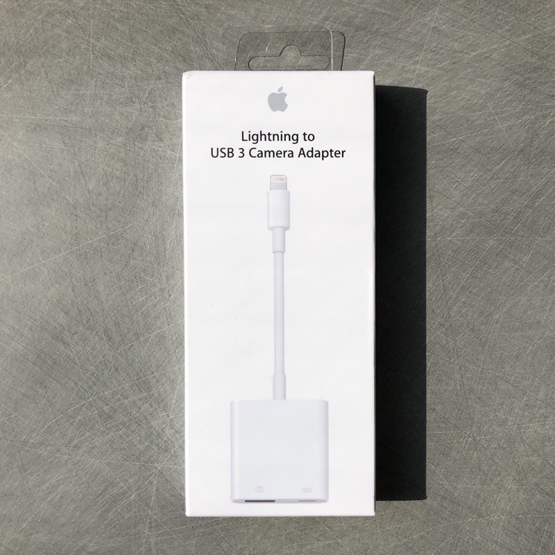 『福利出清』 Apple 原廠 Lightning 對 USB3 相機轉接器