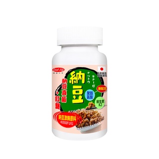 得意人生 高單位納豆紅麴膠囊 (60粒)