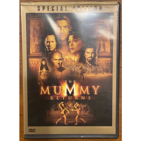 THE MUMMY RETURNS 神鬼傳奇2 原版DVD