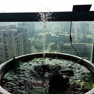 【傑太光能】太陽能噴泉 微型噴泉 景觀 造景 流水 空氣淨化 魚菜共生 水循環 流水器 P-04