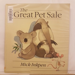 二手書📗英文繪本(翻翻書)The Great Pet Sale//Mick Inkpen//活動、手工藝、遊戲