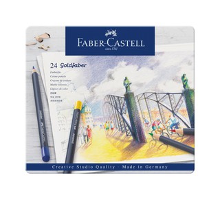 【育樂文具行】Faber Castell 創意工坊 goldfaber油性色鉛筆24色