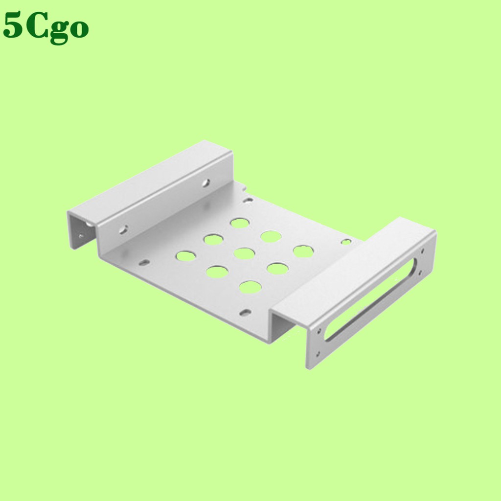 5Cgo【含稅】光驅位硬碟托架桌上型電腦機箱擋板位SSD固態硬碟支架2.5吋轉3.5吋固定架520915035589