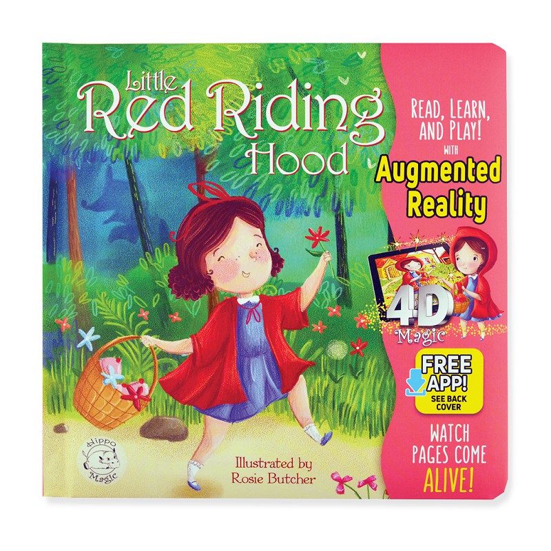 AR書 4D書  Little Red Riding Hood小紅帽 現貨【普克斯閱讀網】英文童書