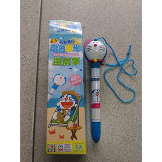 哆啦A夢夏日時光風扇筆 7-11 小叮噹 哆啦A夢 夏日時光 多啦A夢 時光筆 40th 40週年紀念登場