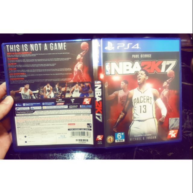 PS4 NBA 2K17 實體版