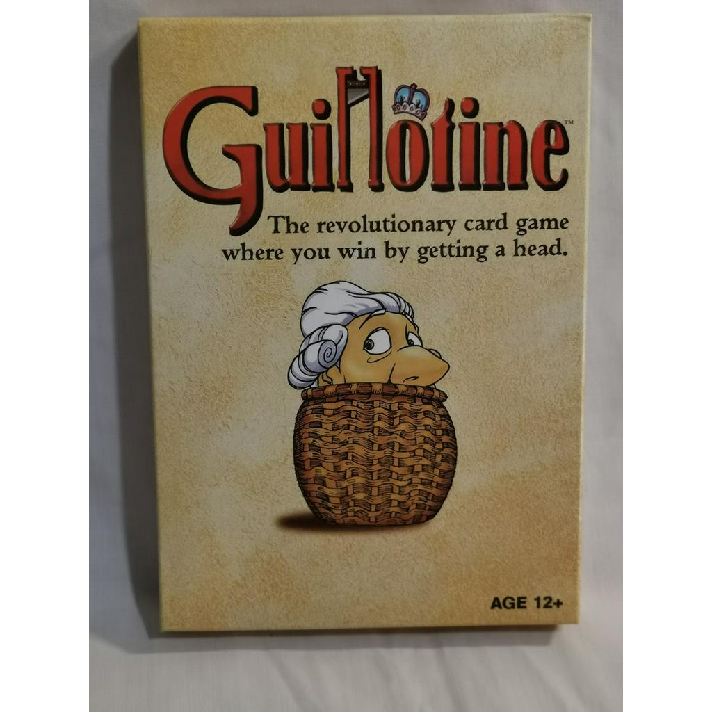 斷頭台Guillotine Card Game英文版歐美經典爆款休閒2人桌遊卡牌| 蝦皮購物
