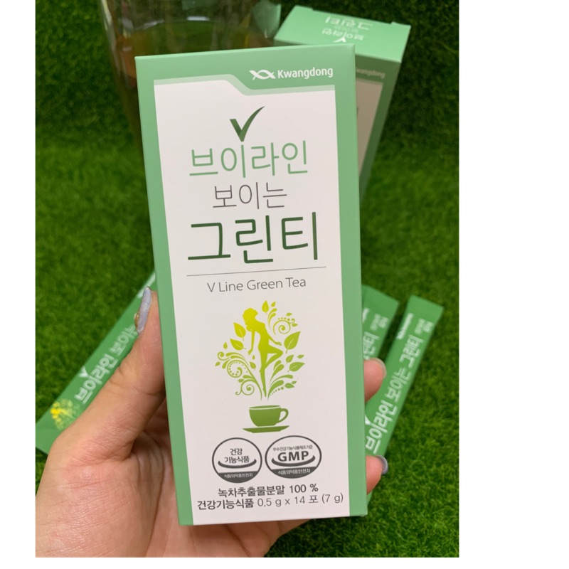🇰🇷韓國V-line有機兒茶素 / 綠茶 (盒裝14入)