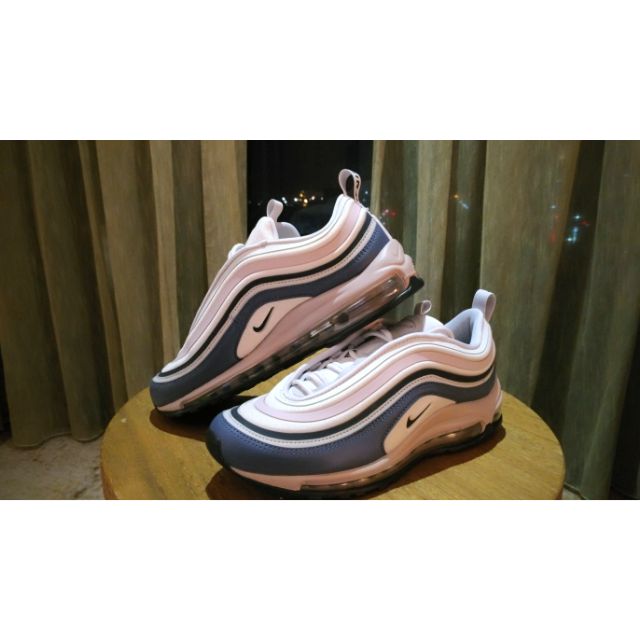 ✔️Nike air max 97 Ultra' 17 粉 藍 休閒 慢跑鞋 女款❤️